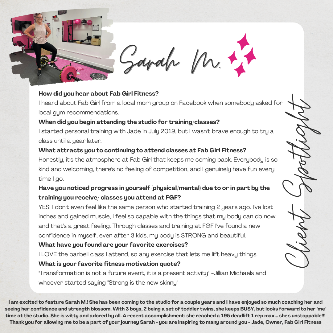 Client Spotlight - Sarah M. (2)